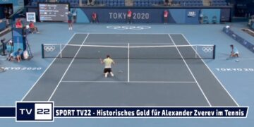 SPORT TV22: Alexander Zverev schreibt Tennis-Geschichte mit historischem olympischen Gold in Tokio