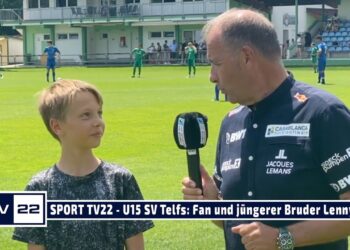 SPORT TV22: U15 SV Telfs – Fan und jüngerer Bruder Lenny Post im TV22 Interview