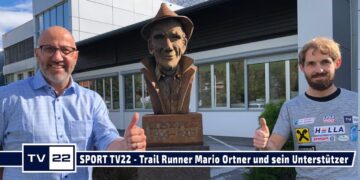 SPORT TV22: Trail Runner Mario Ortner und sein Unterstützer Andreas Kraler