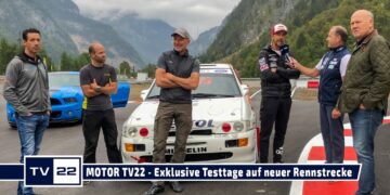 MOTOR TV22: Exklusive Testtage auf neuer Rennstrecke in Saalfelden