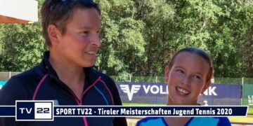 SPORT TV22 – Tiroler Meisterschaften Jugend im Tennis in Zams 2020