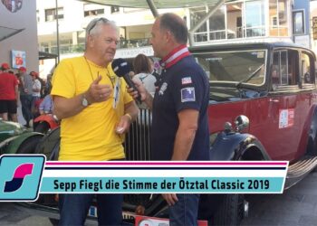 Sepp Fiegl die Stimme der Ötztal Classic 2019