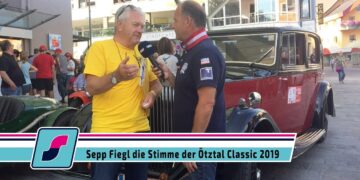Sepp Fiegl die Stimme der Ötztal Classic 2019