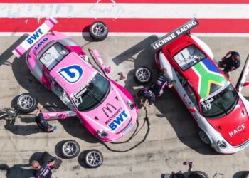 Walter Lechner vom BWT Lechner Racing Team im Gespräch am Red Bull Ring