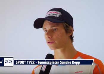 SPORT TV22: Tennisspieler Sandro Kopp – Training Seefeld