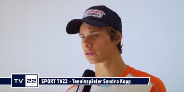 SPORT TV22: Tennisspieler Sandro Kopp – Training Seefeld