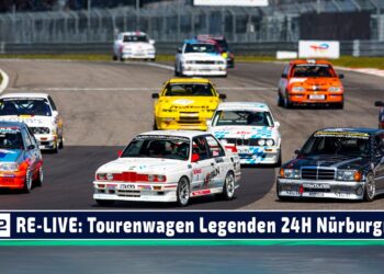 MOTOR TV22: RE-LIVE Tourenwagen Legenden 24H Nürburgring Rennen 1 2023