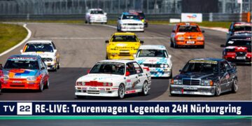 MOTOR TV22: RE-LIVE Tourenwagen Legenden 24H Nürburgring Rennen 1 2023