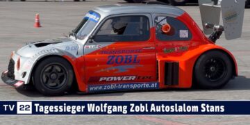 MOTOR TV22: Wolfgang Zobl ist Tagessieger beim ATMAS Tiroler Autoslalom in Stans 2023