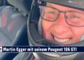 MOTOR TV22: Martin Egger mit seinem Peugeot 106 GTI vom MSC Schwaz beim ATMAS Autoslalom Stans 2023