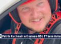 MOTOR TV22: Patrik Kirchmair mit seinem NSU TT vom MSC Schwaz beim ATMAS Autoslalom in Stans 2023