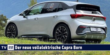 MOTOR TV22: Der neue vollelektrische Cupra Born – Dynamische Nachhaltigkeit gepaart mit Innovation