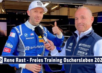 MOTOR TV22: Rene Rast zum Freitagstraining der DTM in Oschersleben 2023