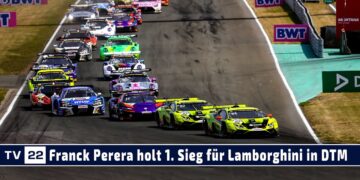 DTM Rennen 1: Dominanter Sieg für Franck Perera, Tim Heinemann sensationell auf Platz 2 vor Feller