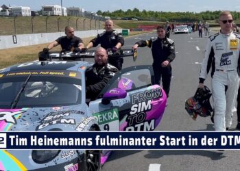 Tim Heinemann der neue Shootingstar der DTM 2023
