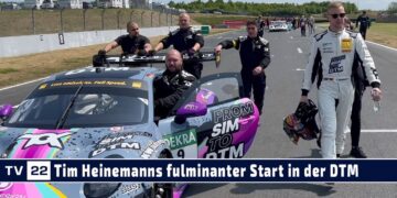 Tim Heinemann der neue Shootingstar der DTM 2023