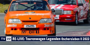 RE-LIVE DTM Classic Oschersleben Tourenwagen Legenden Rennen 2 2022 | ADAC GT Masters
