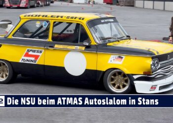MOTOR TV22: Die verschiedenen NSU beim Tiroler Autoslalom in Stans 2023 | ATMAS