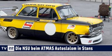 MOTOR TV22: Die verschiedenen NSU beim Tiroler Autoslalom in Stans 2023 | ATMAS