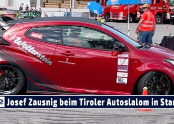 MOTOR TV22: Josef Zausnig mit seinem Toyota Yaris GR & Honda CRX beim Tiroler Autoslalom Stans 2023