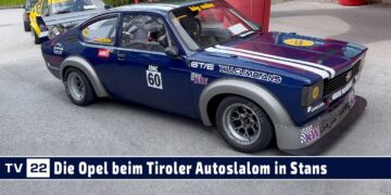 MOTOR TV22: Die verschiedenen Opel beim Tiroler Autoslalom in Stans 2023 | ATMAS