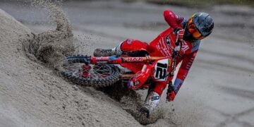 Max Nagl fühlt sich auf der KMP-Honda bereits sehr wohl ©Foto: Eva Szabadfi