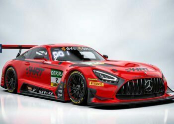Das Haupt Racing Team feiert mit einem Mercedes-AMG GT3 Evo Premiere im ADAC GT Masters ©HRT
