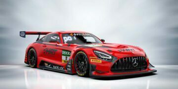 Das Haupt Racing Team feiert mit einem Mercedes-AMG GT3 Evo Premiere im ADAC GT Masters ©HRT