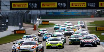 Volles Feld: Die ADAC GT4 Germany geht mit 32 GT4-Sportwagen in die Saison 2023 ©ADAC