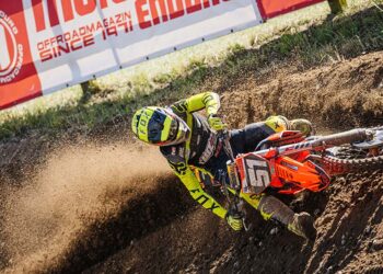 Oriol Oliver war eine Klasse für sich beim ADAC MX Youngster Cup-Gastspiel in Dänemark ©ADAC