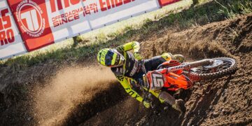 Oriol Oliver war eine Klasse für sich beim ADAC MX Youngster Cup-Gastspiel in Dänemark ©ADAC