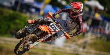 Tom Koch gewann mit zwei Laufsiegen zum ersten Mal auch die Gesamtwertung in der ADAC MX Masters-Klasse ©ADAC