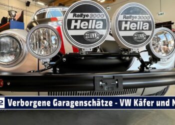Garagenschätze: Patrick Kirchmair mit dem NSU TT, einem umgebauten Salzburg Käfer und KTM Ponny