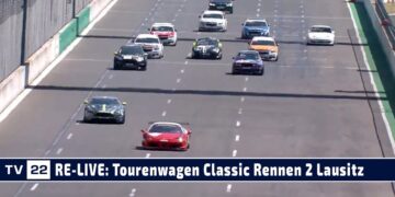 MOTOR TV22: RE-LIVE Tourenwagen Classic Lausitz Rennen 2 2023 | ADAC Racing Weekend