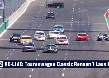 MOTOR TV22: RE-LIVE Tourenwagen Classic Lausitz Rennen 1 2023 | ADAC Racing Weekend
