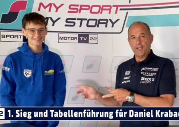 MOTOR TV22: Erster Sieg und Tabellenführung im Austrian Junior Cup für Daniel Krabacher aus Tirol
