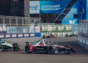Starke Teamleistung von Porsche in Jakarta wird mit Führung in der Team- und Fahrerwertung belohnt ©Porsche Motorsport