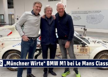 24h Le Mans: BMW M1 „Münchner Wirte“ mit Poldi von Bayern, Christian Danner und Peter Oberndorfer
