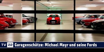 Garagenschätze: Michael Mayr hat eine Liebe für Ford, aber auch BMW Z1, Ferrari und einen Käfer