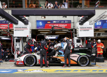Porsche 963, Porsche Penske Motorsport (#75), Mathieu Jaminet (F), Felipe Nasr (BR), Nick Tandy (UK) ©Porsche Motorsport