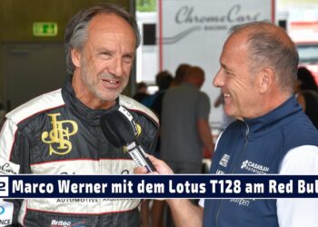 MOTOR TV22: Le-Mans-Sieger Marco Marco Werner mit dem Lotus T128 LMP2 von CromeCars am Red Bull Ring