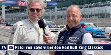 MOTOR TV22: Leopold „Poldi“ Prinz von Bayern mit seinem BMW 3.0 CSL bei den Red Bull Ring Classics