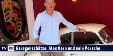 Garagenschätze: Alex und Anita Kern haben in ihrer Garage vom Porsche 365 bis zum Fiat 500