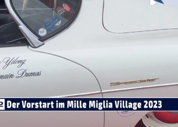 1686758433 maxresdefault Mille Miglia 2023: Der Vorstart und die besten Bilder im Mille Miglia Village in Brescia 2023