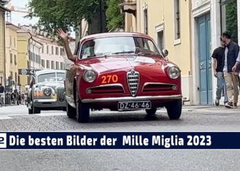 Mille Miglia 2023: Die besten Bilder aus Brescia der Mille Miglia 2023