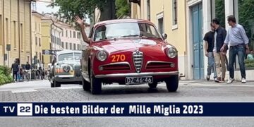Mille Miglia 2023: Die besten Bilder aus Brescia der Mille Miglia 2023