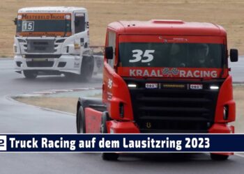 MOTOR TV22: Dutch Truck Racing auf feuchter Strecke auf dem Lausitzring bei der P9 Challenge 2023