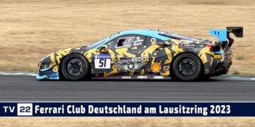 MOTOR TV22: Der Ferrari Club Deutschland am Lausitzring bei der P9 Challenge 2023