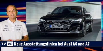 MOTOR TV22: 2024 Ausstattungslinien bei Audi A6 und A7  – Eportlich, elegant mit neuen Akzenten