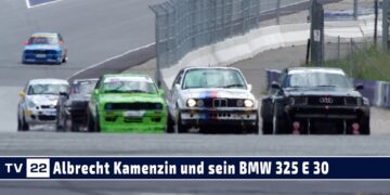 MOTOR TV22: Albrecht Kamenzin und sein BMW 325 E 30 bei der Tourenwagen Golden Ära Red Bull Ring